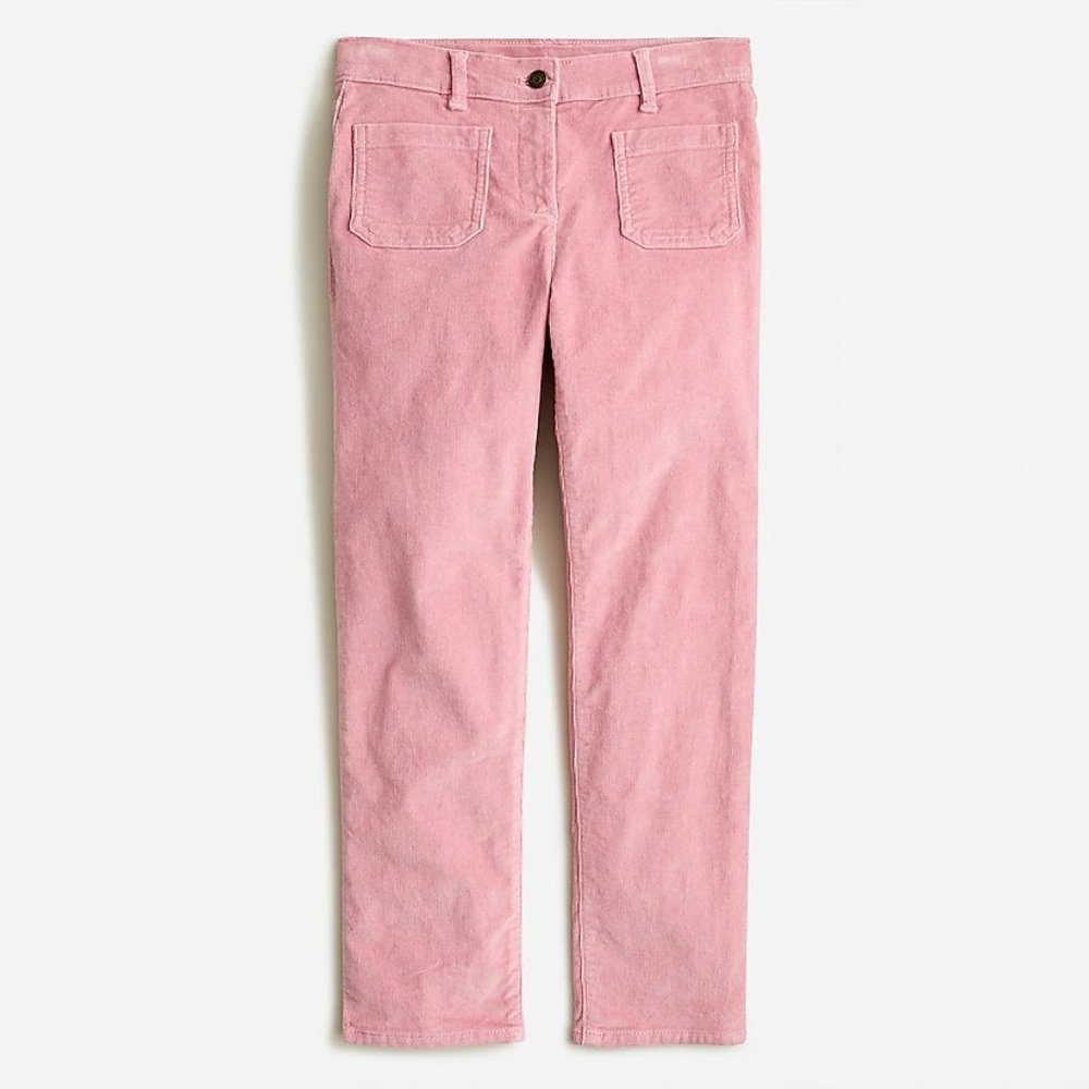 NWT J. Crew toddler girls’ pink corduroy pants